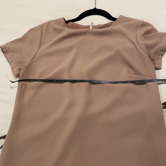 Beige Shift Dress - Picture 10 of 10